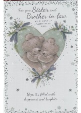 For You, Sister And Brother-in-Law With Love At Christmas Time